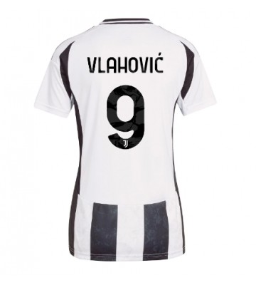 Juventus Dusan Vlahovic #9 Hemmatröja Kvinnor 2024-25 Kortärmad